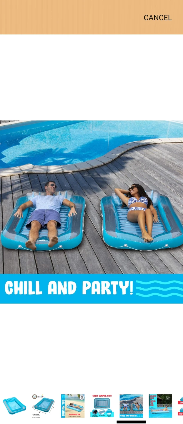 Hoovy Inflatable Suntan Tub - photo 5