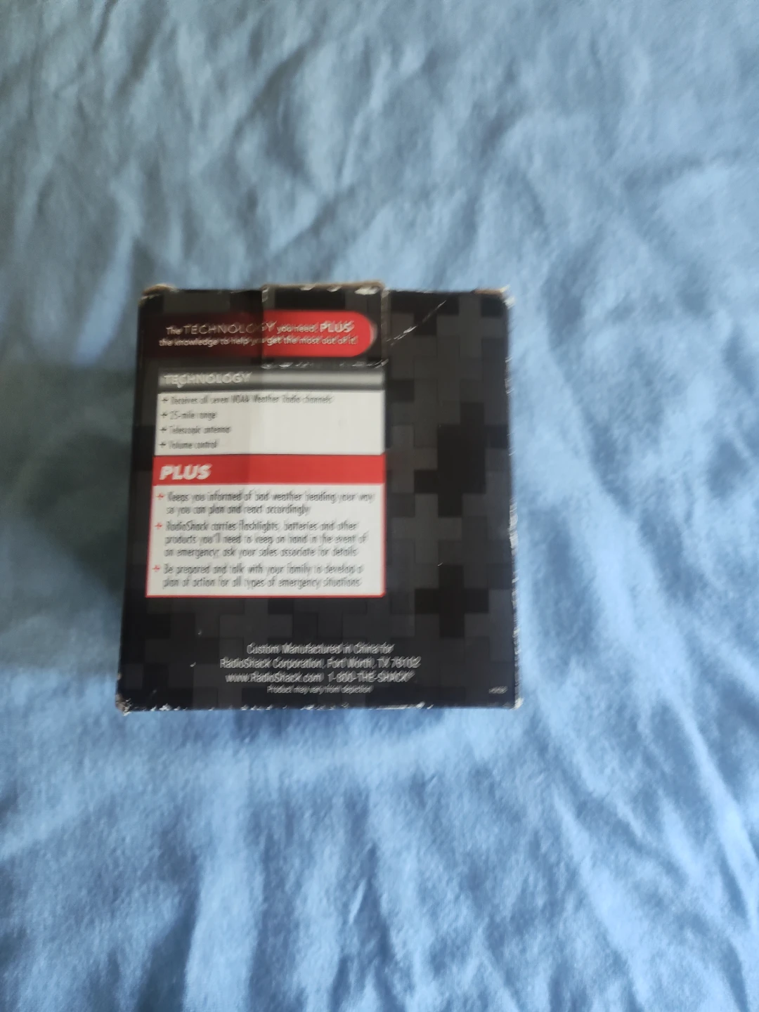 RadioShack Weather Cube Emergency NOAA Weather Radio - photo 3