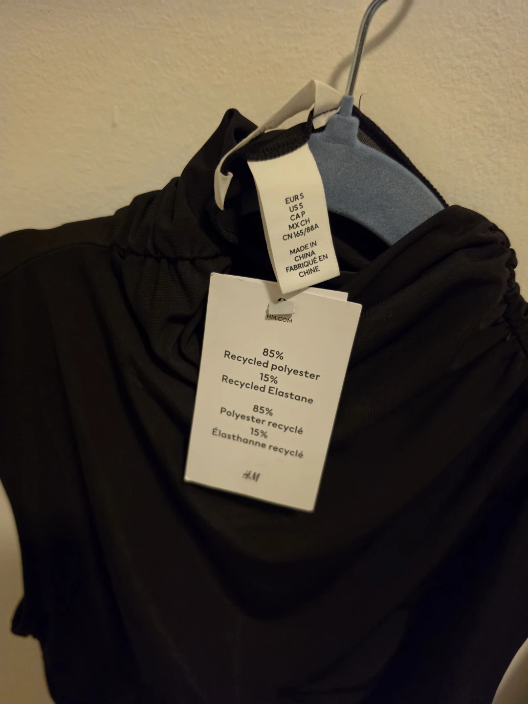 H&M Ruched Mock Neck Bodysuit Brand NEW - photo 2