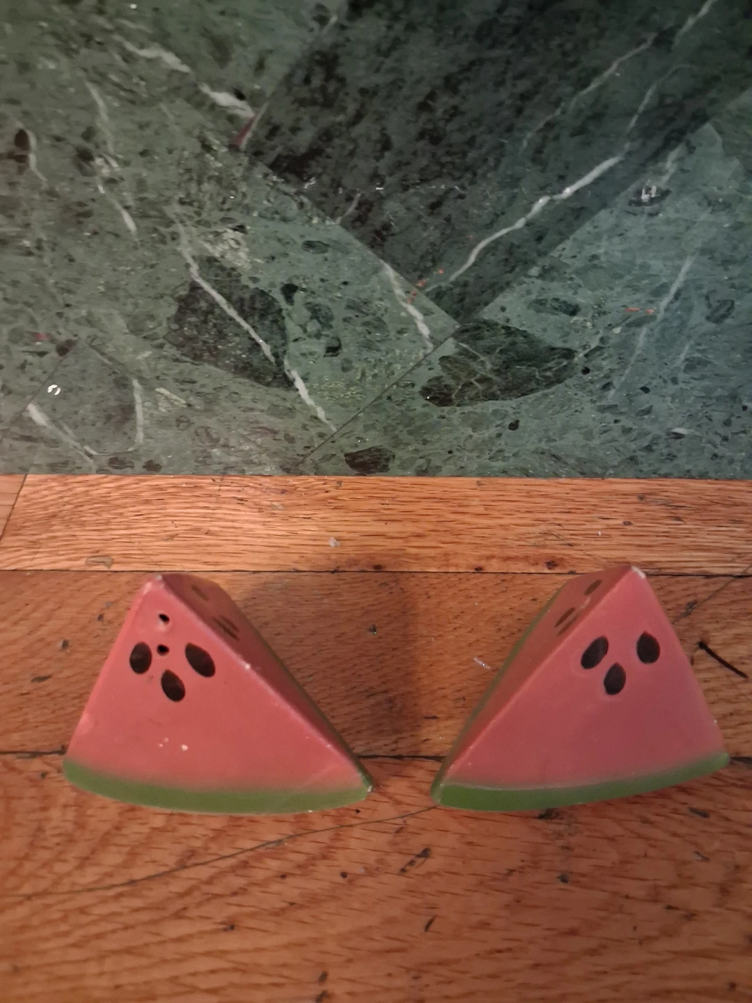 Watermelon Slice Salt and Pepper Shakers