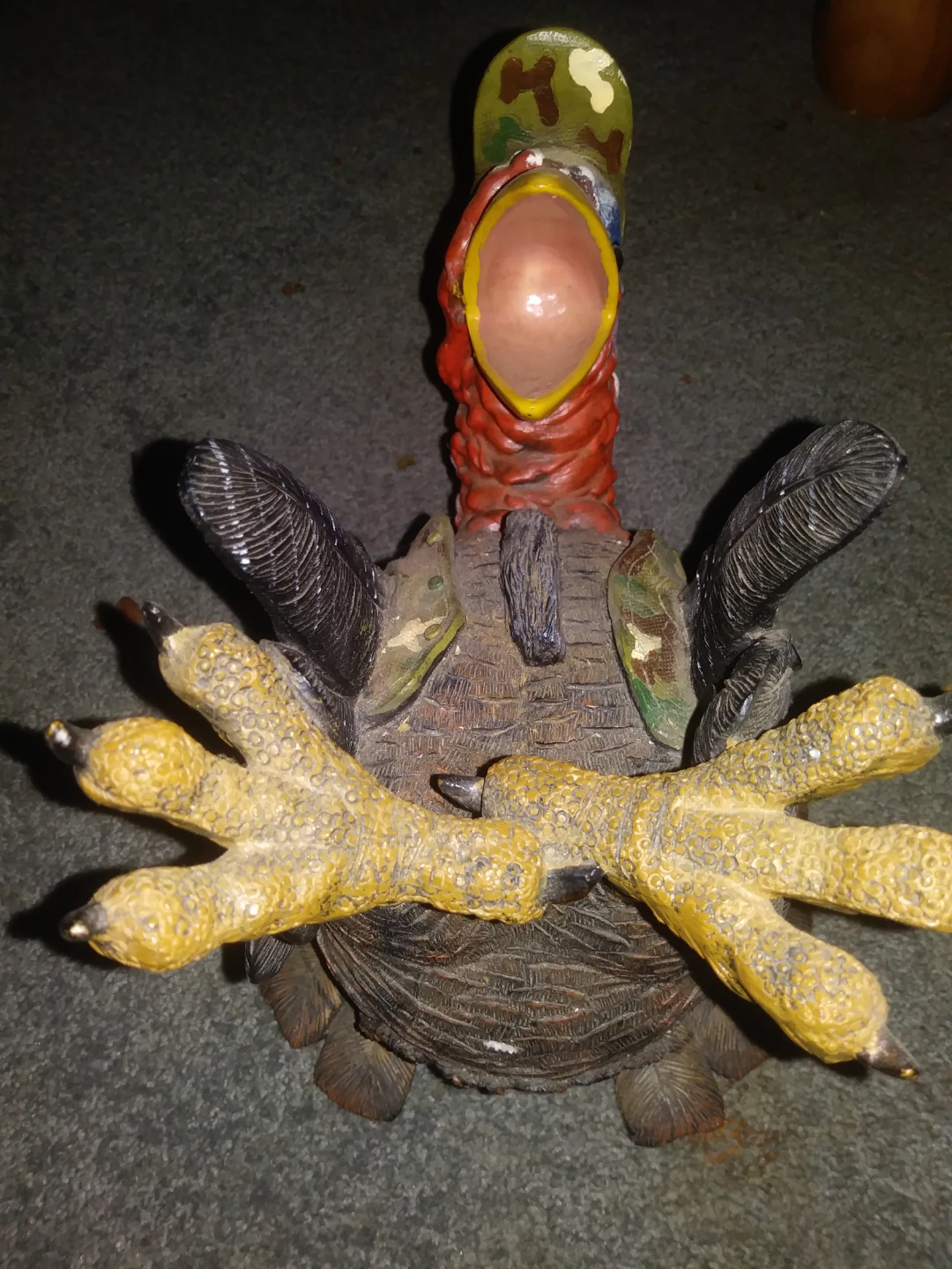 New no box Turkey Figurine wine holder - photo 2