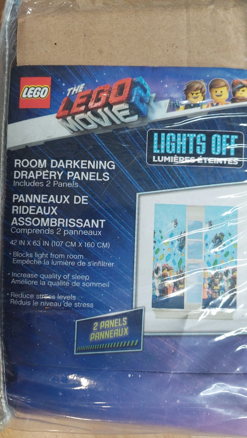 LEGO Movie curtains