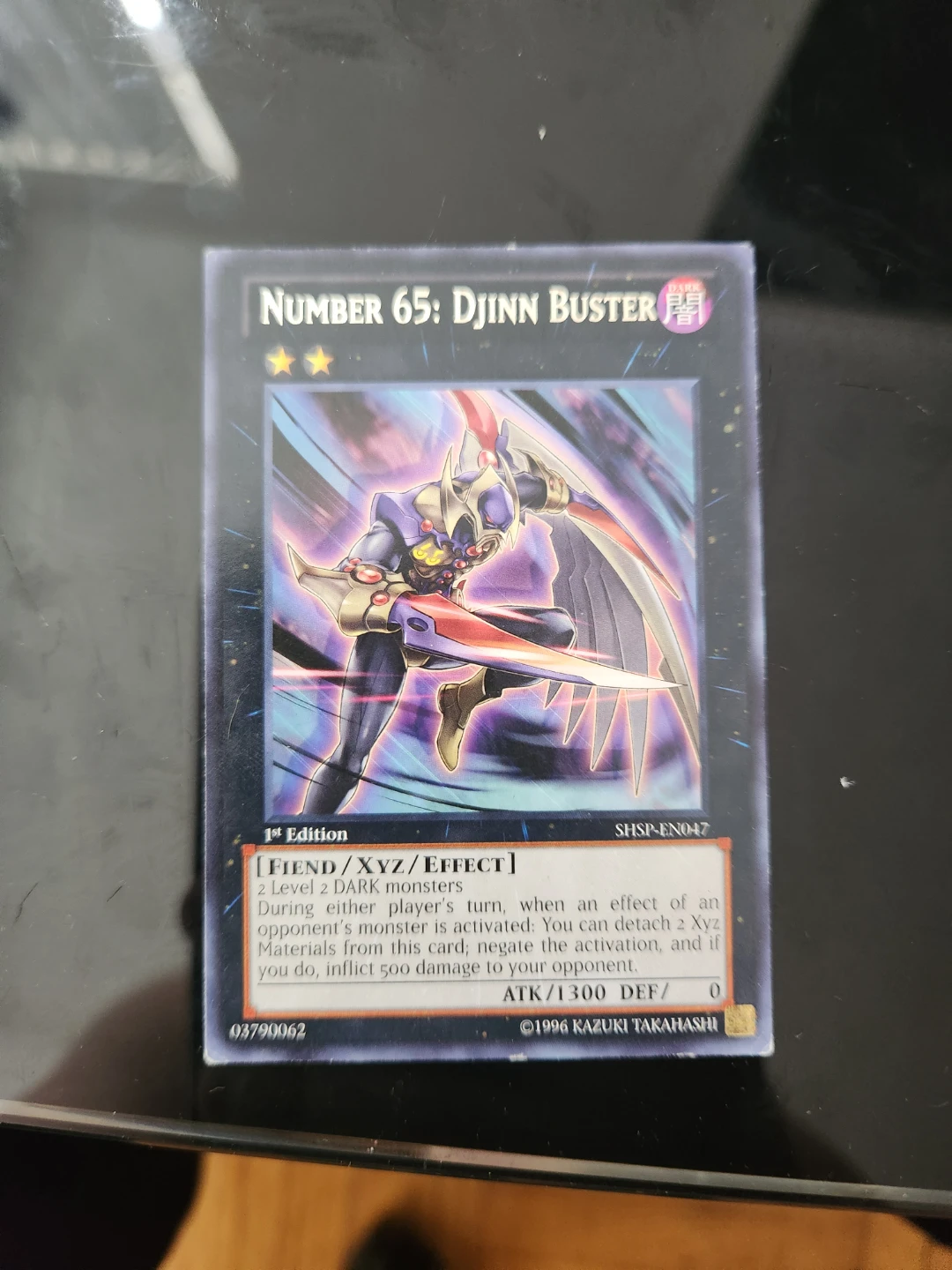 Yu-Gi-Oh! Number 65: Djinn Buster Card