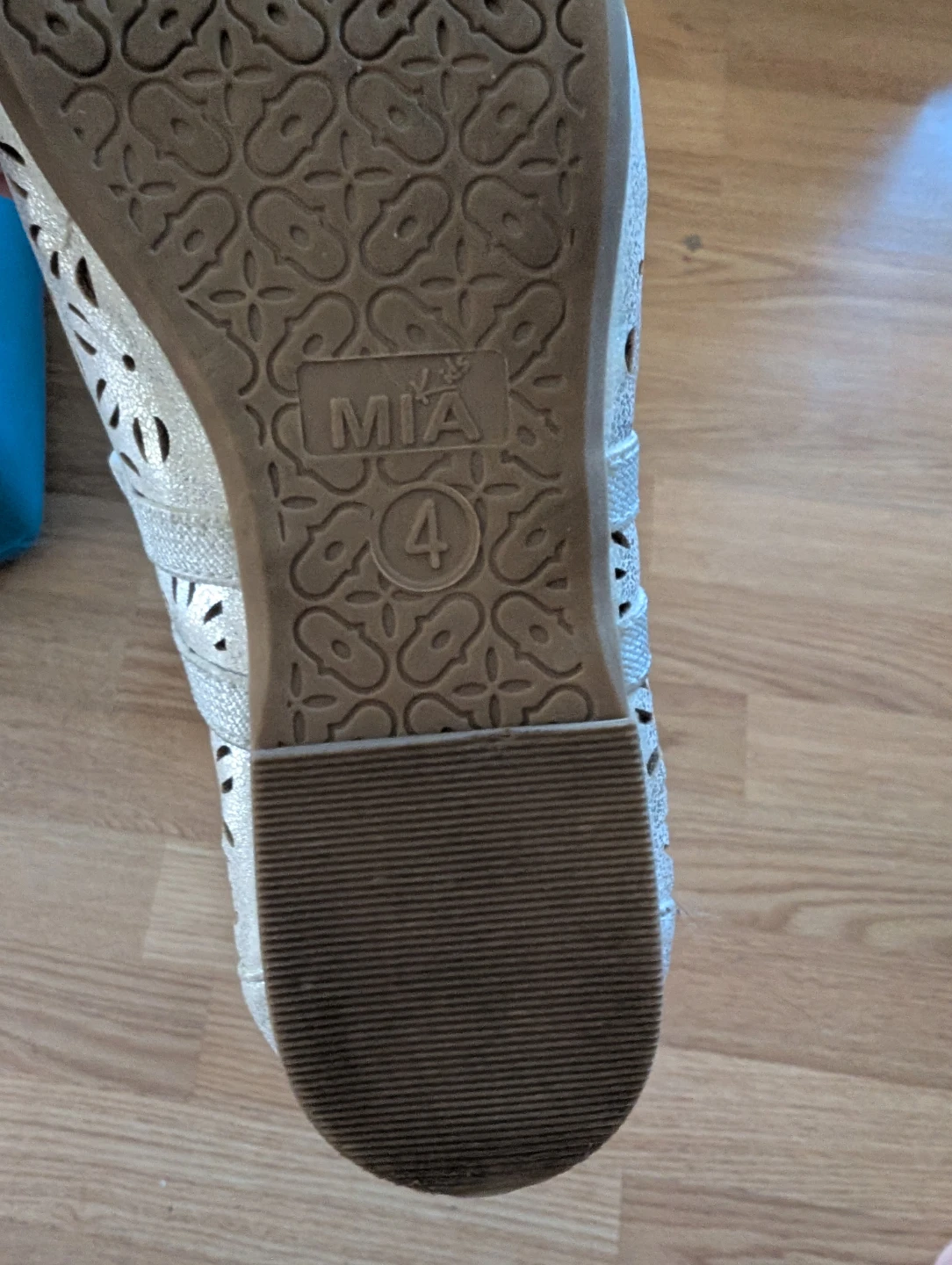 MIA Silver Cutout Ballet Flats for kids - photo 2