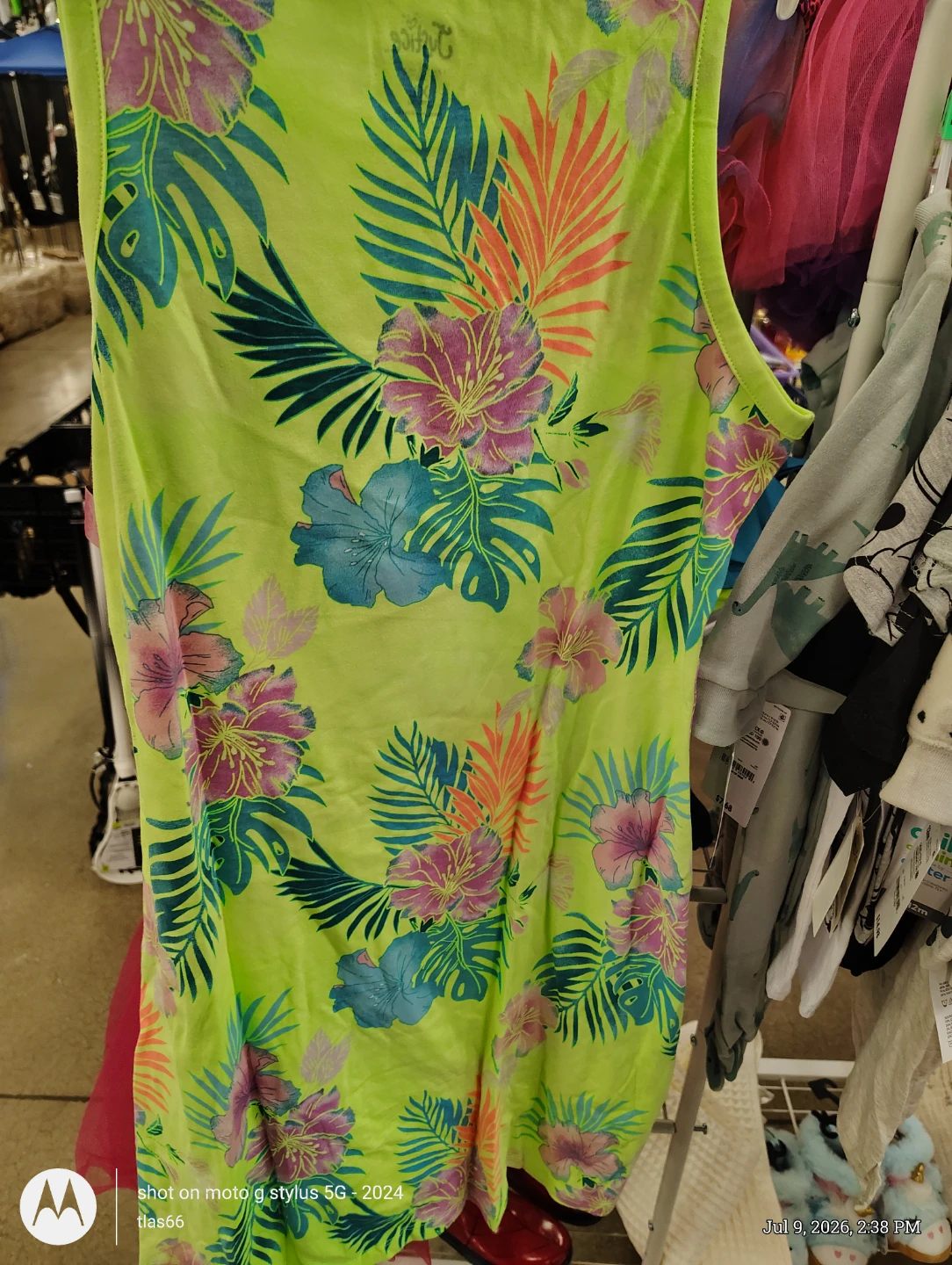 Justice Fash Knot Tnk Dress XL - photo 3