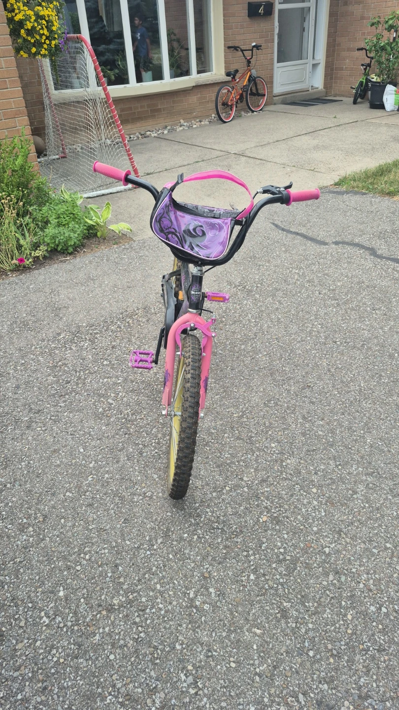Purple and Pink Kids' Bicycle - photo 4