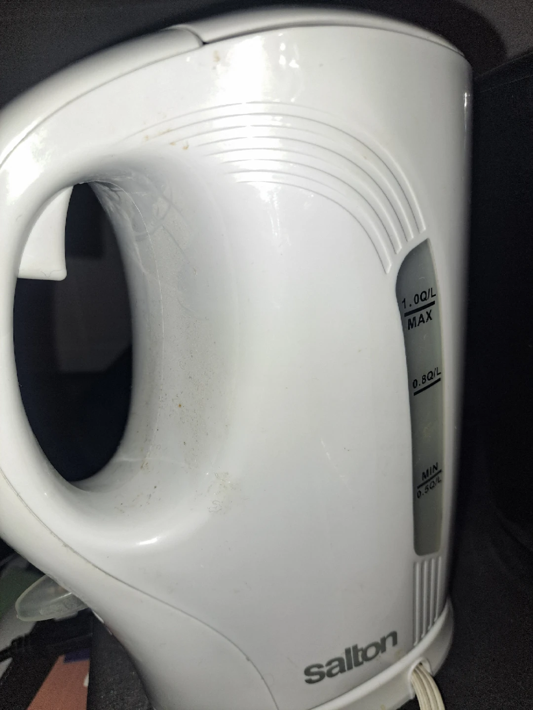 Cordless Electric Kettle with 1 Liter Capacity, white - photo 2