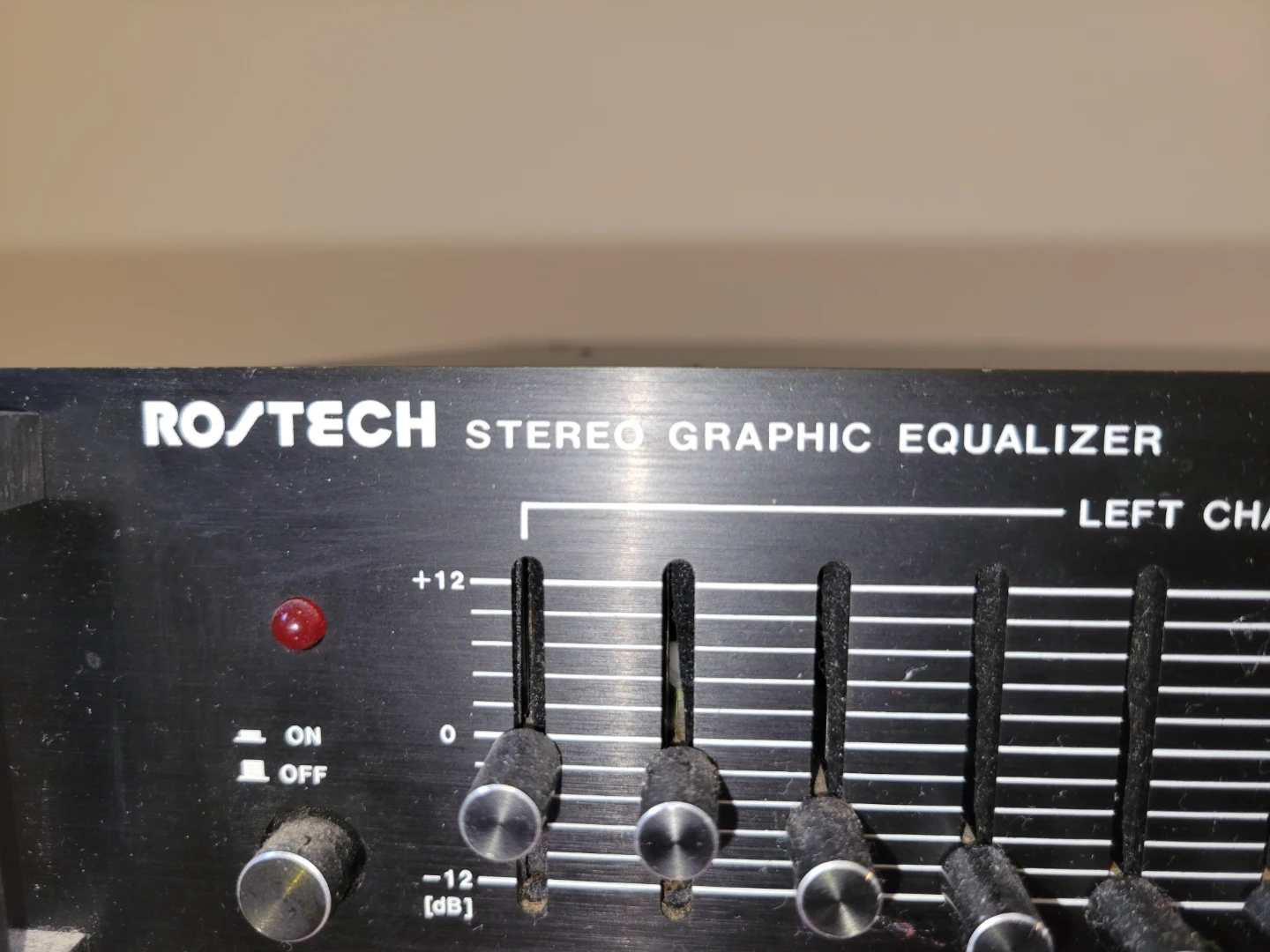 Rostech Vintage Stereo Graphic Equalizer