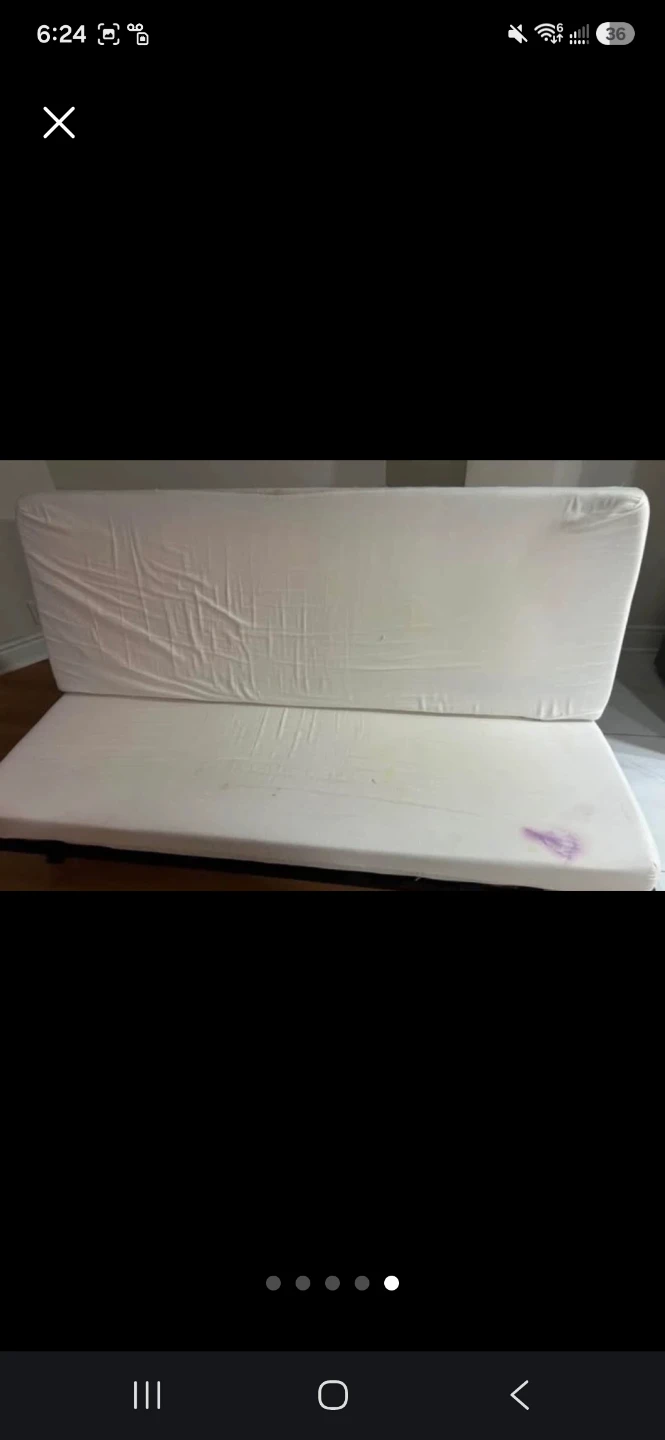Sofa Bed Frame with Mattress