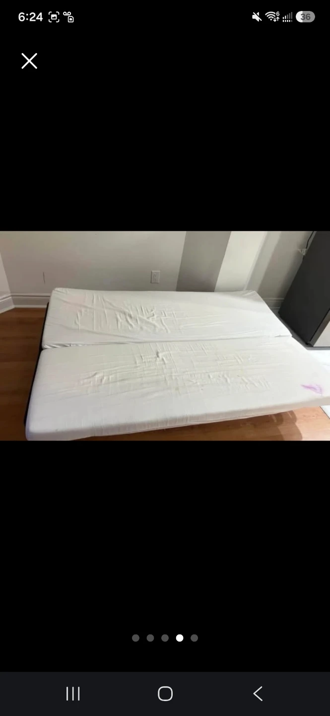 Sofa Bed Frame with Mattress - photo 2