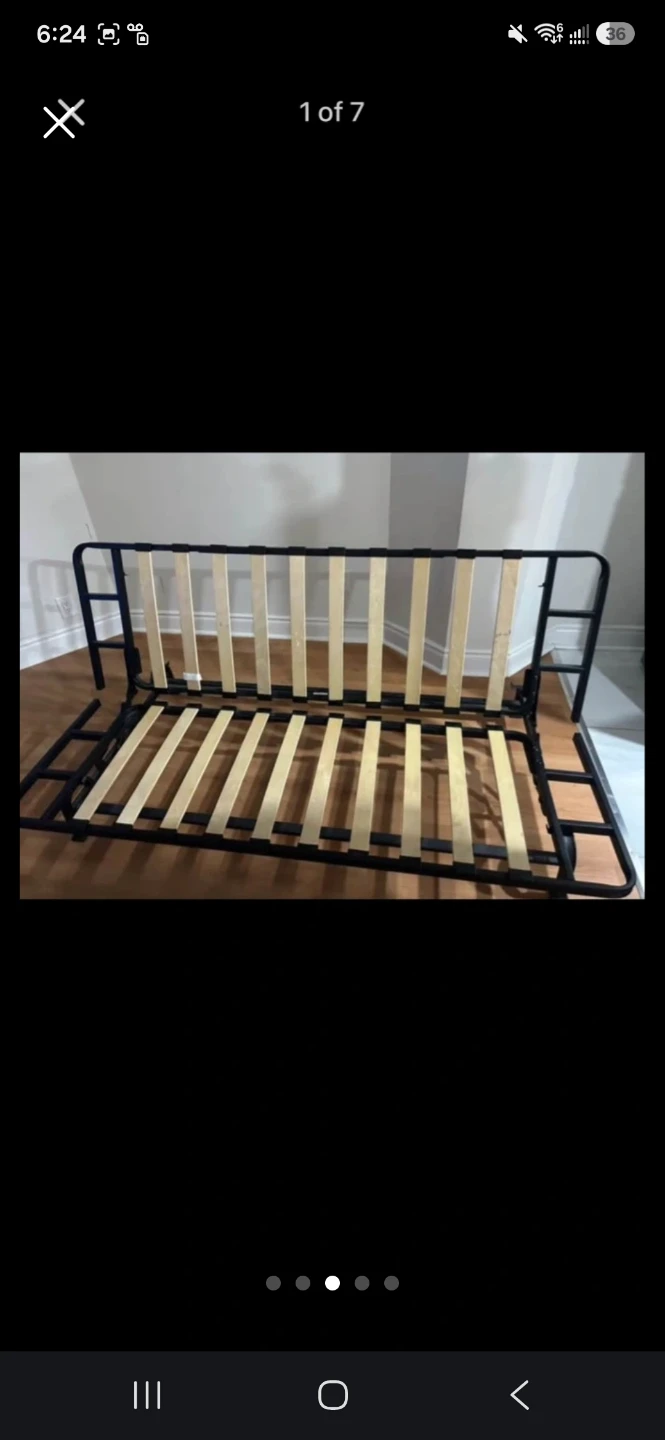 Sofa Bed Frame with Mattress - photo 3