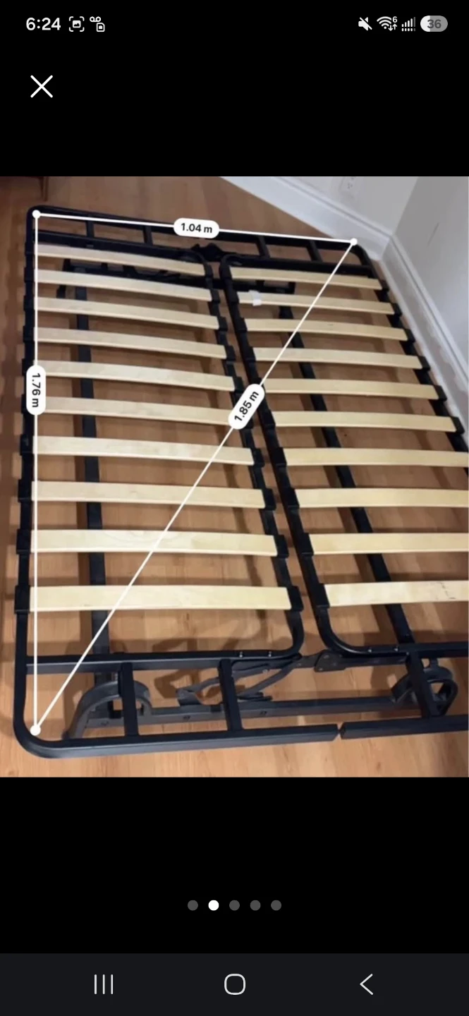 Sofa Bed Frame with Mattress - photo 4