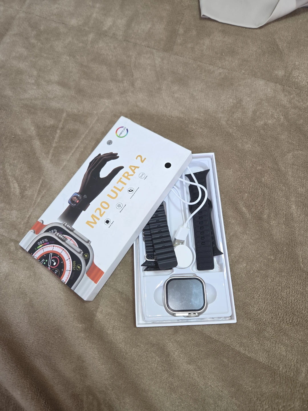 M20 Ultra 2 Smartwatch with 2 Bands & Charger - photo 2