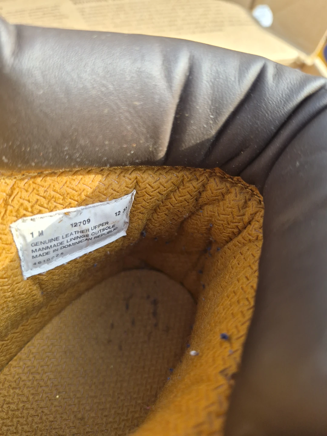 Timberland Yellow Boots Size 1M - photo 2