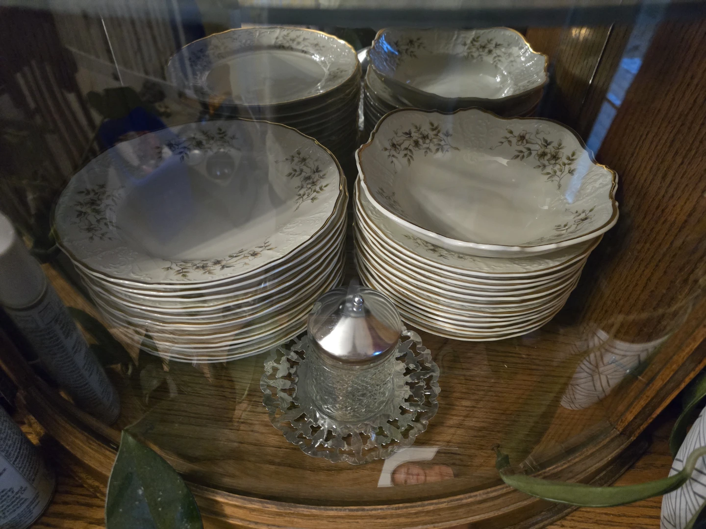 Vintage Gold Trimmed China Set - photo 2