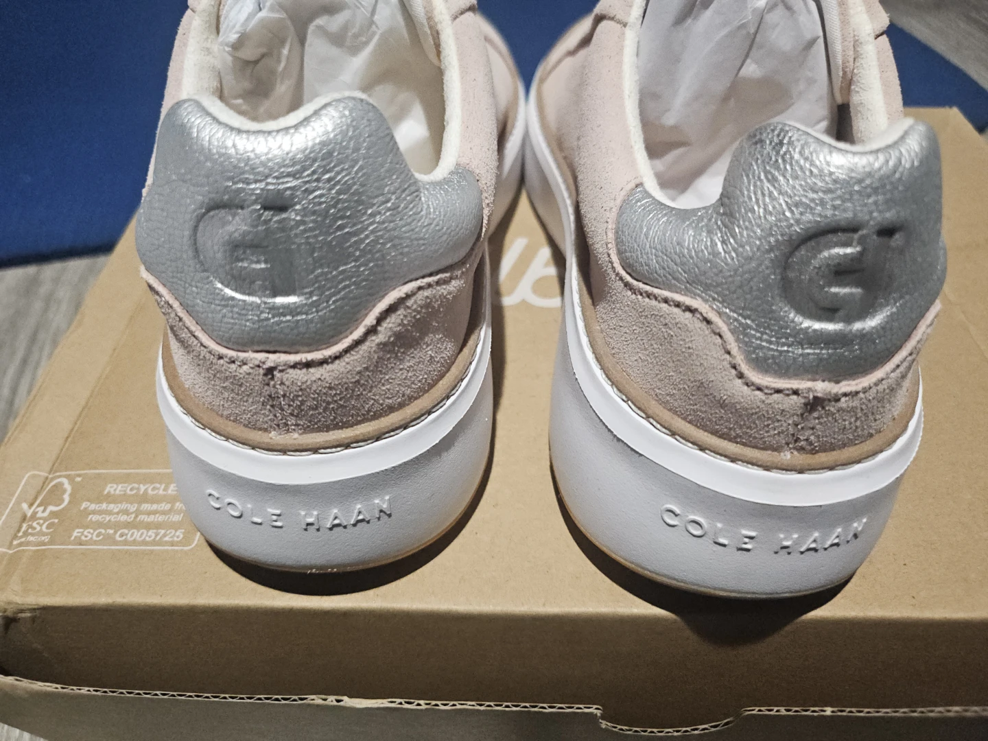 Cole Haan Grand Series Pink Suede Sneakers - photo 3