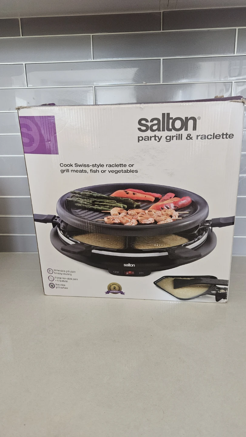 Salton Party Grill & Raclette