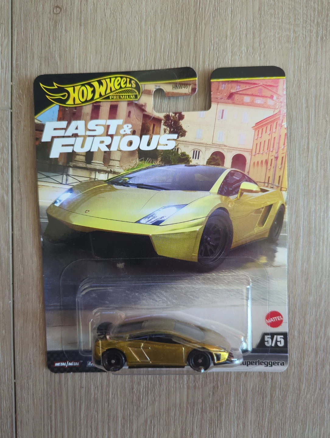 GOLD- Hot Wheels Premium Fast & Furious Lamborghini Gallardo