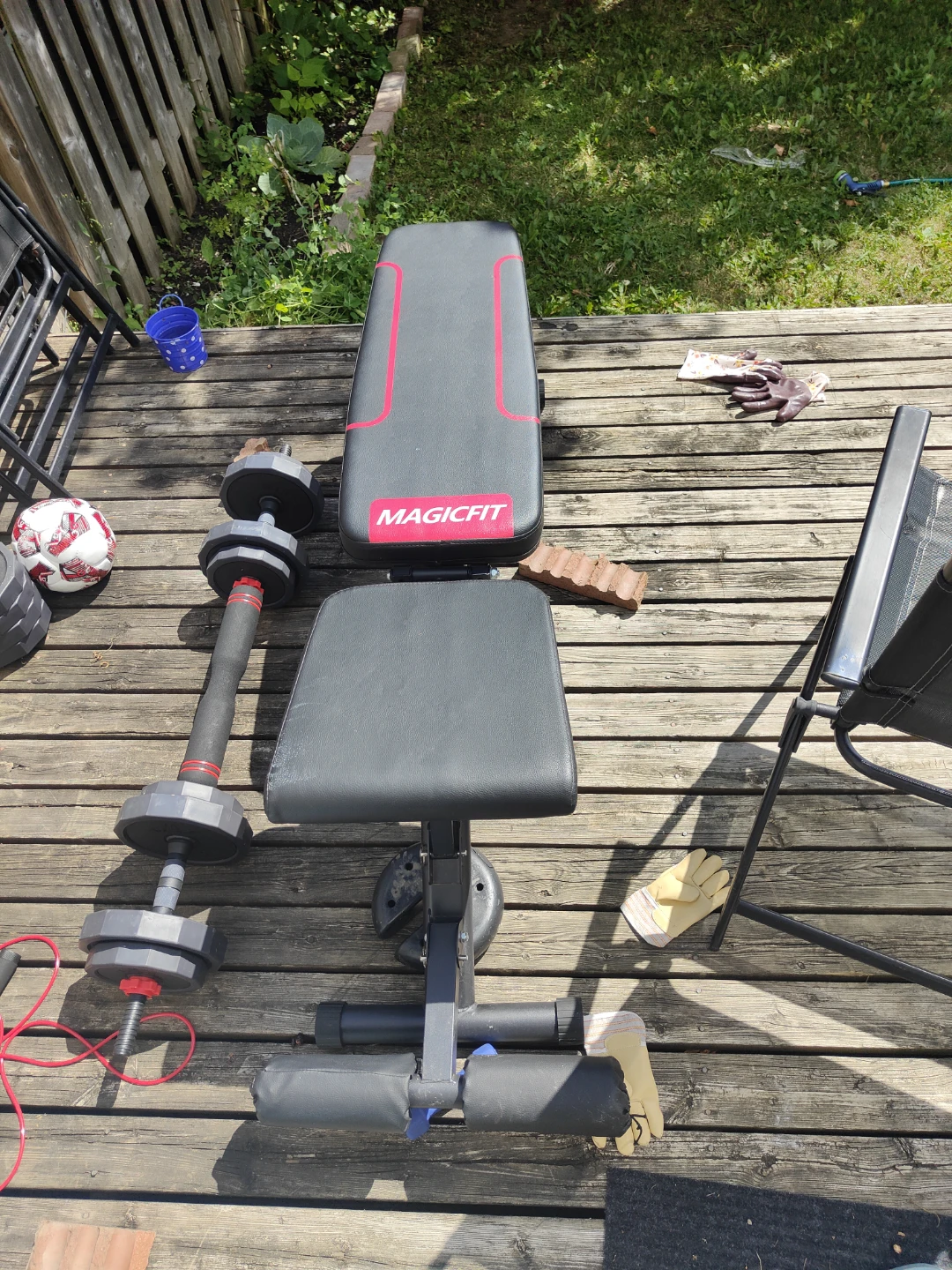 MAGICFIT Adjustable Weight Bench