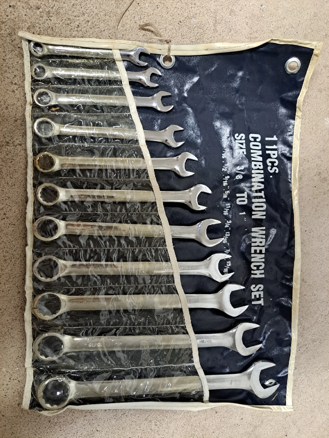 11 Piece Combination Wrench Set