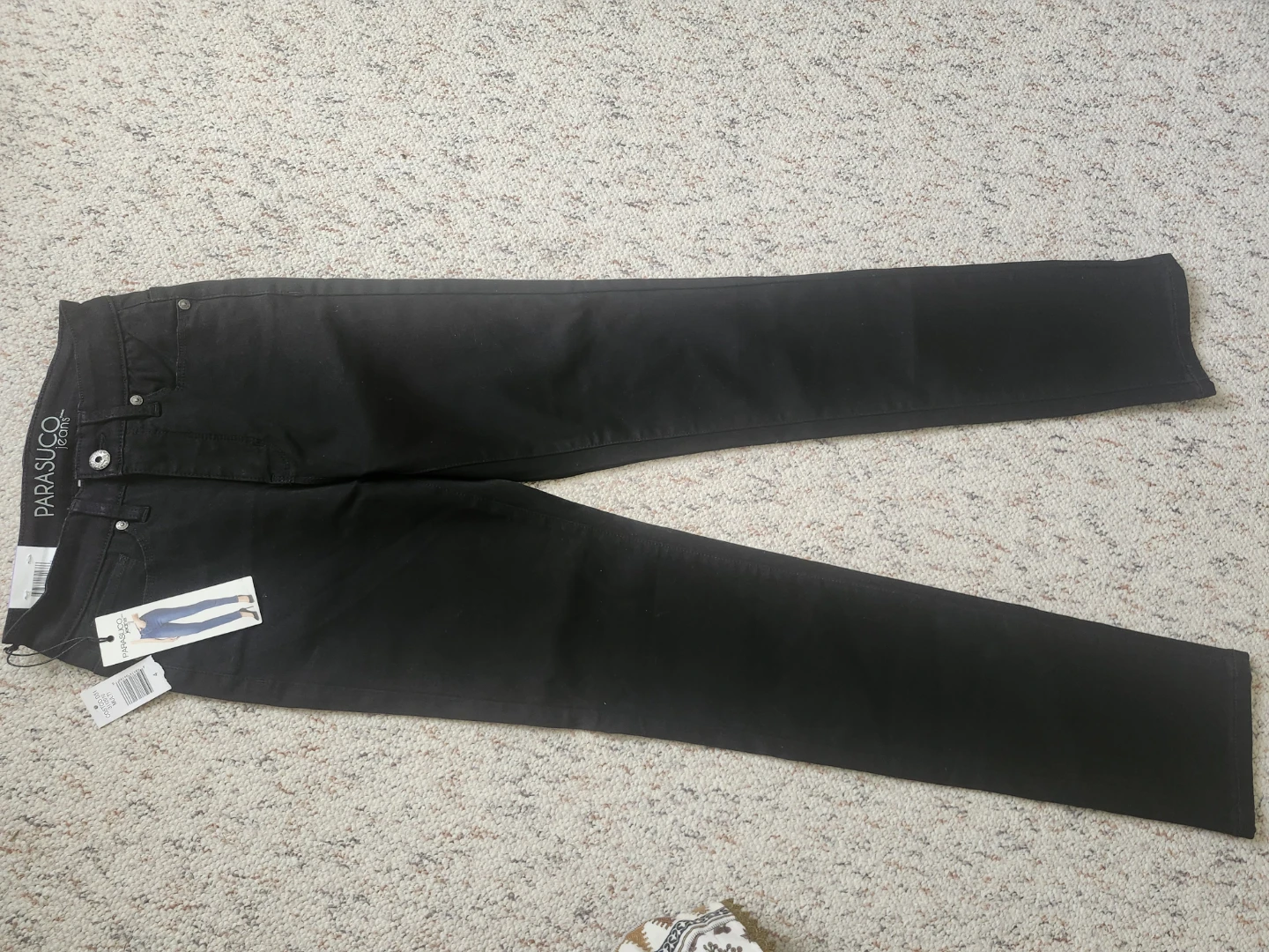 PARASUCO Black Skinny Jeans Size 4 - photo 2