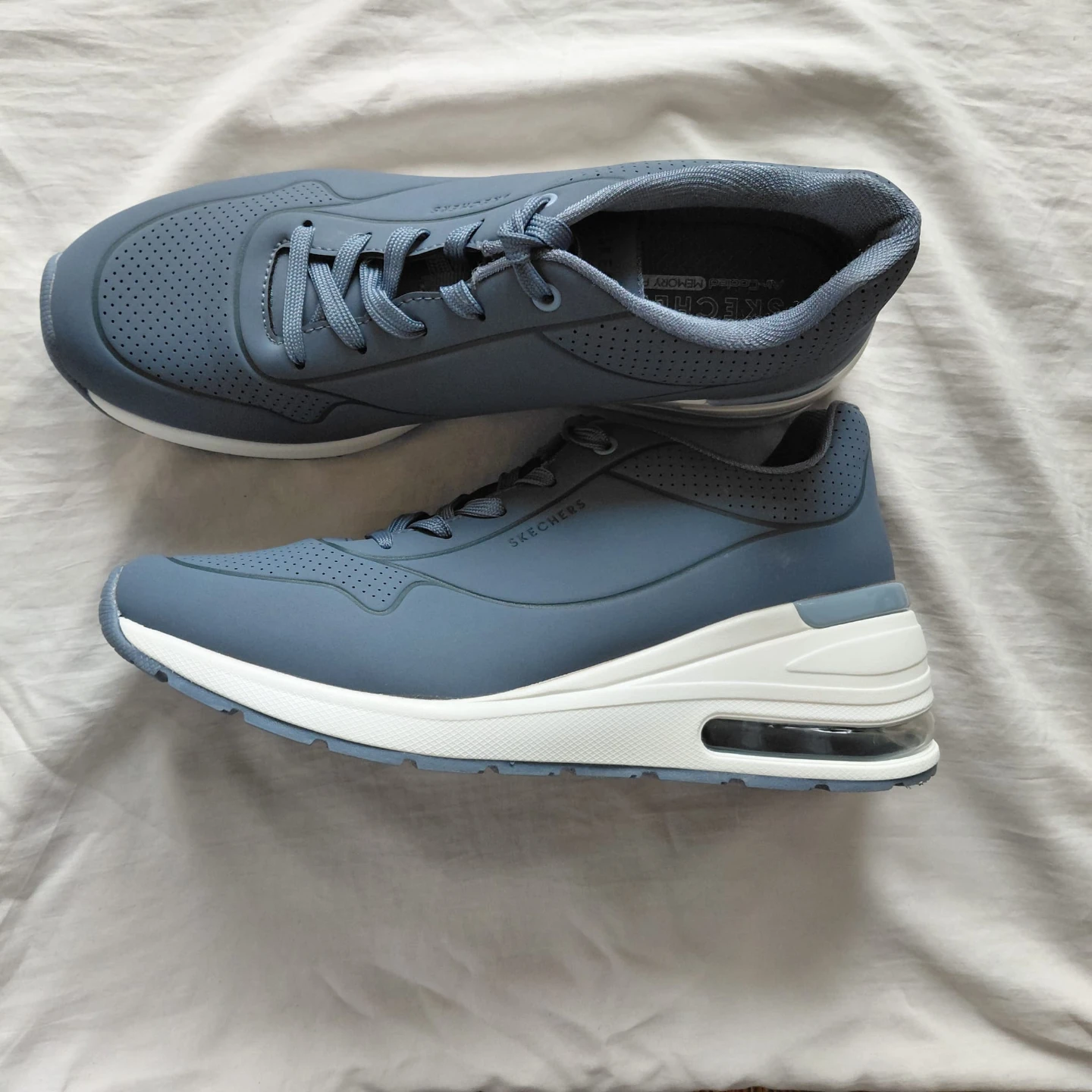Skechers Blue Memory Foam Sneakers - photo 4
