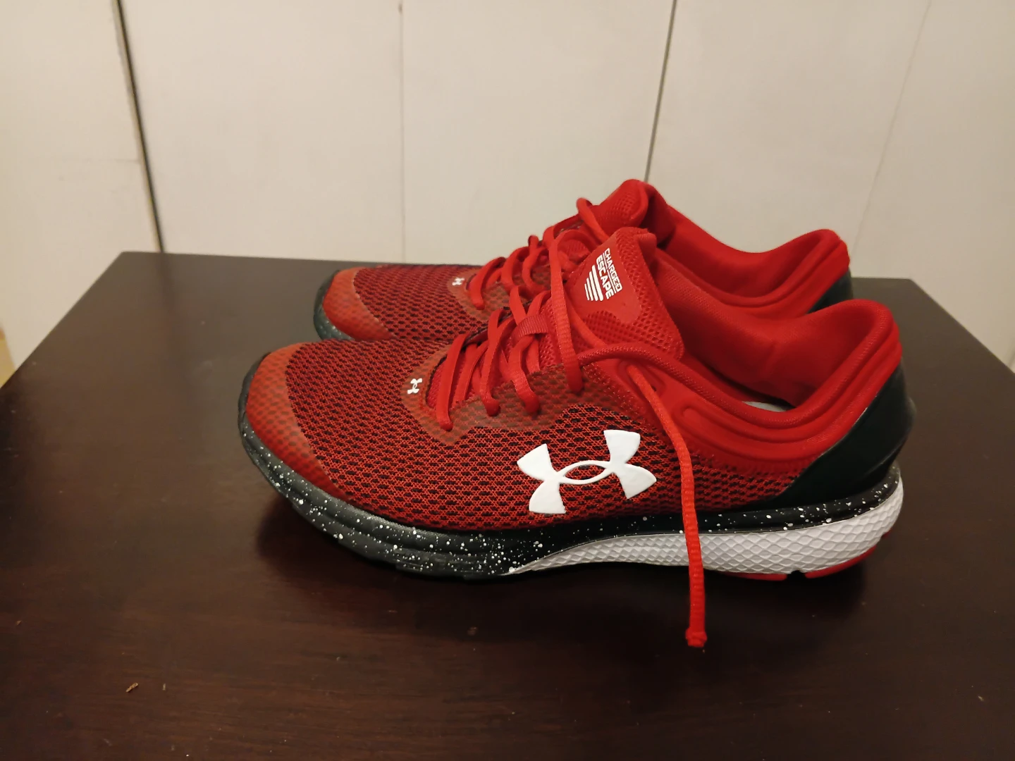 Under Armour Charged Escape Red Running Shoes - photo 3