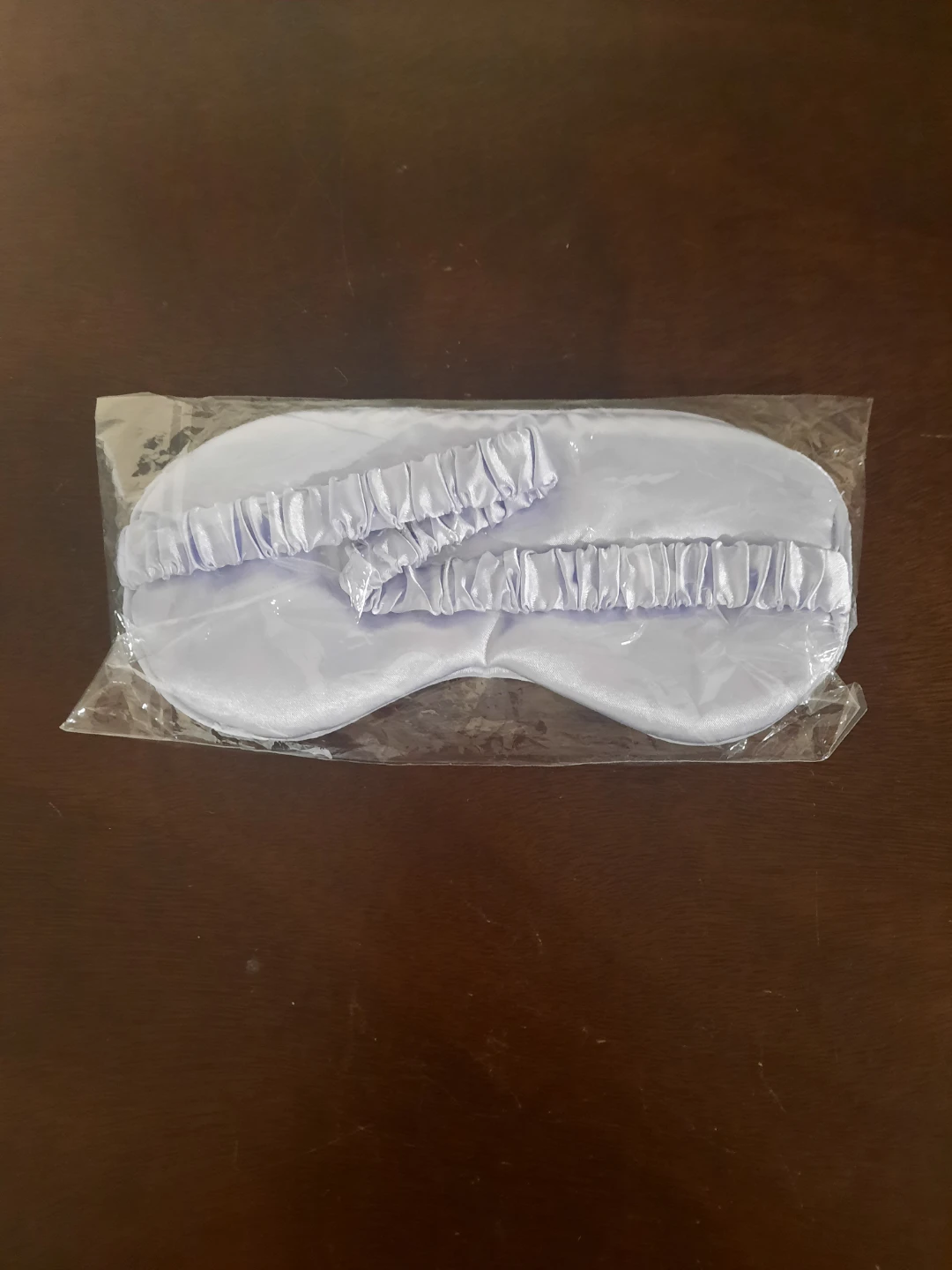 Light Purple Satin Sleep Mask with Headband