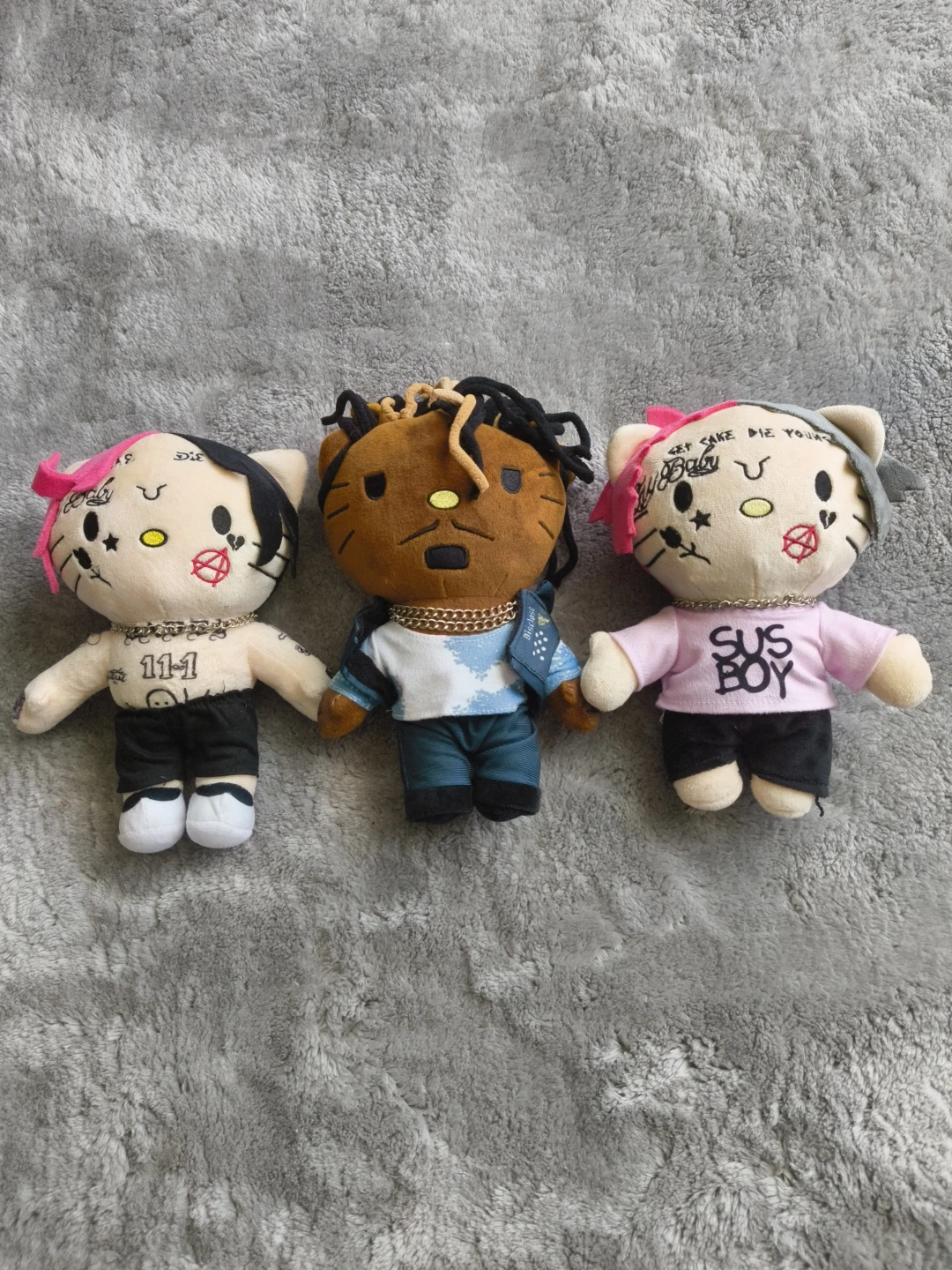 Set of 3 Plush Toys - photo 3