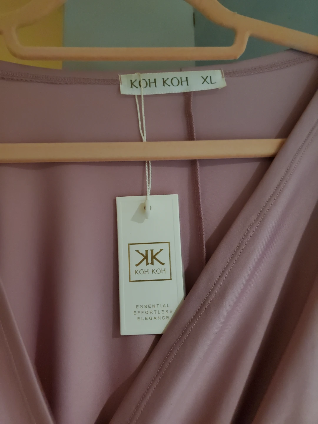 KOH KOH XL Pink Maxi Dress - photo 4