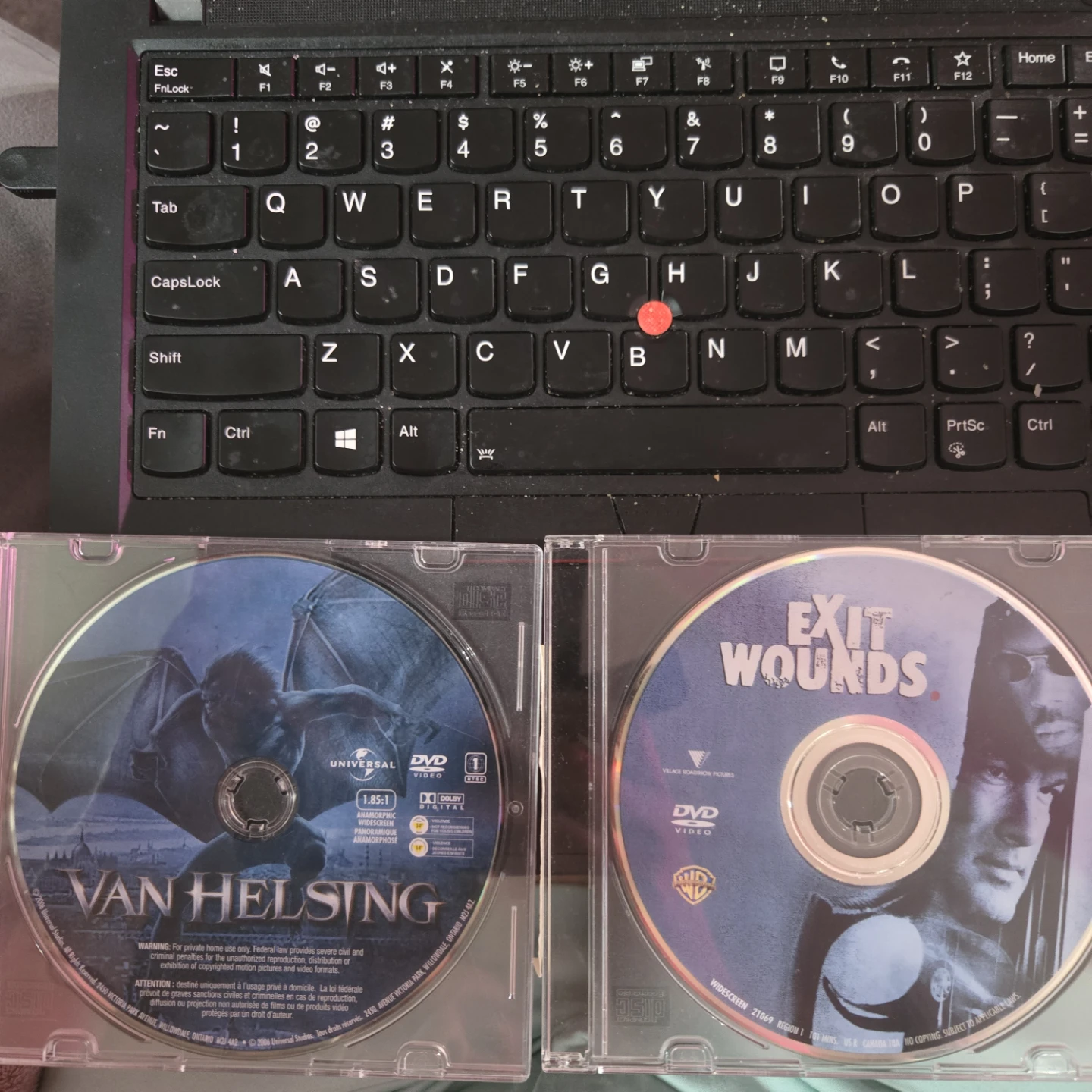 Van Helsing & Exit Wounds DVDs