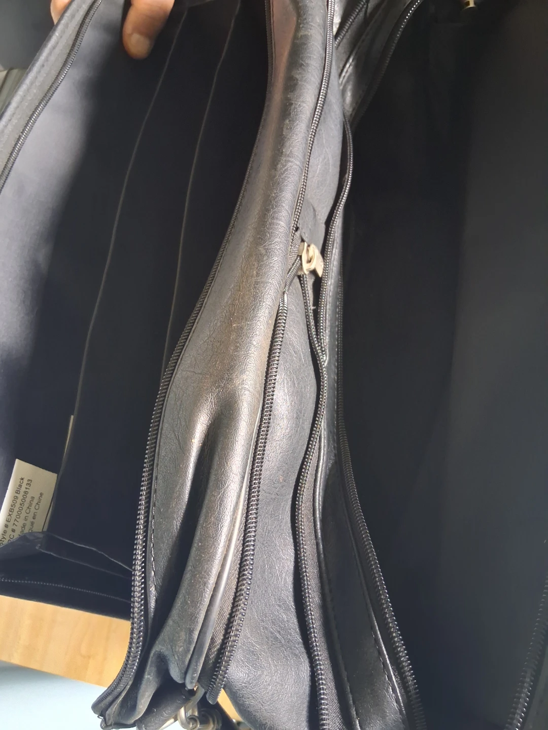 Bugatti Black Briefcase - photo 3