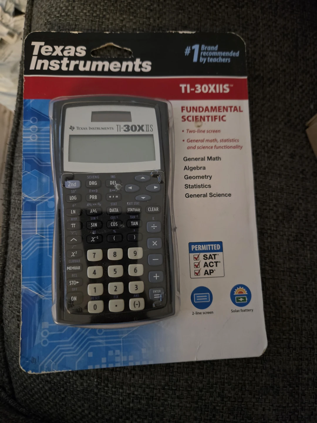 Texas Instruments TI-30XIIS Scientific Calculator