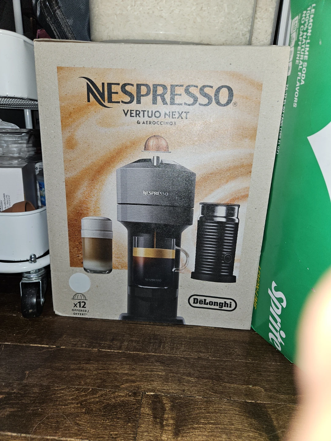 Nespresso Vertuo Next & Aeroccino 3 Coffee Machine Bundle