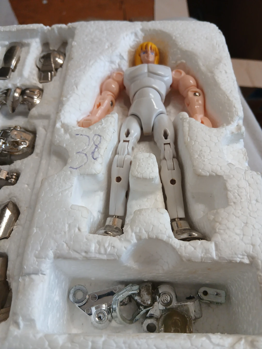 Action Figure with Armour Accessories