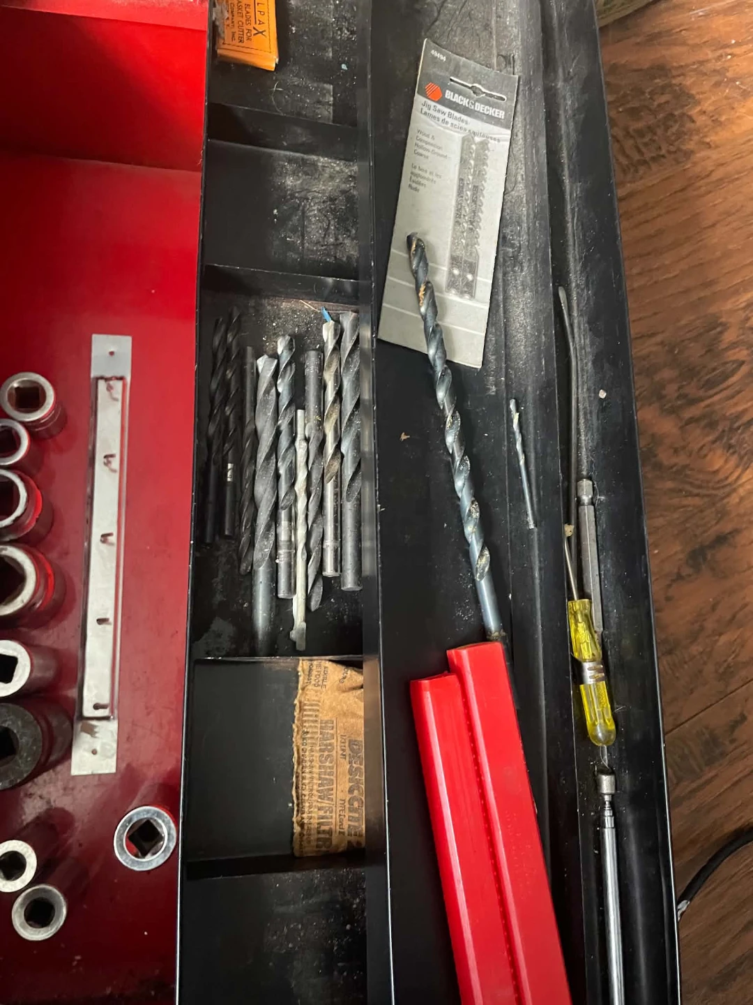 Red Metal Toolbox