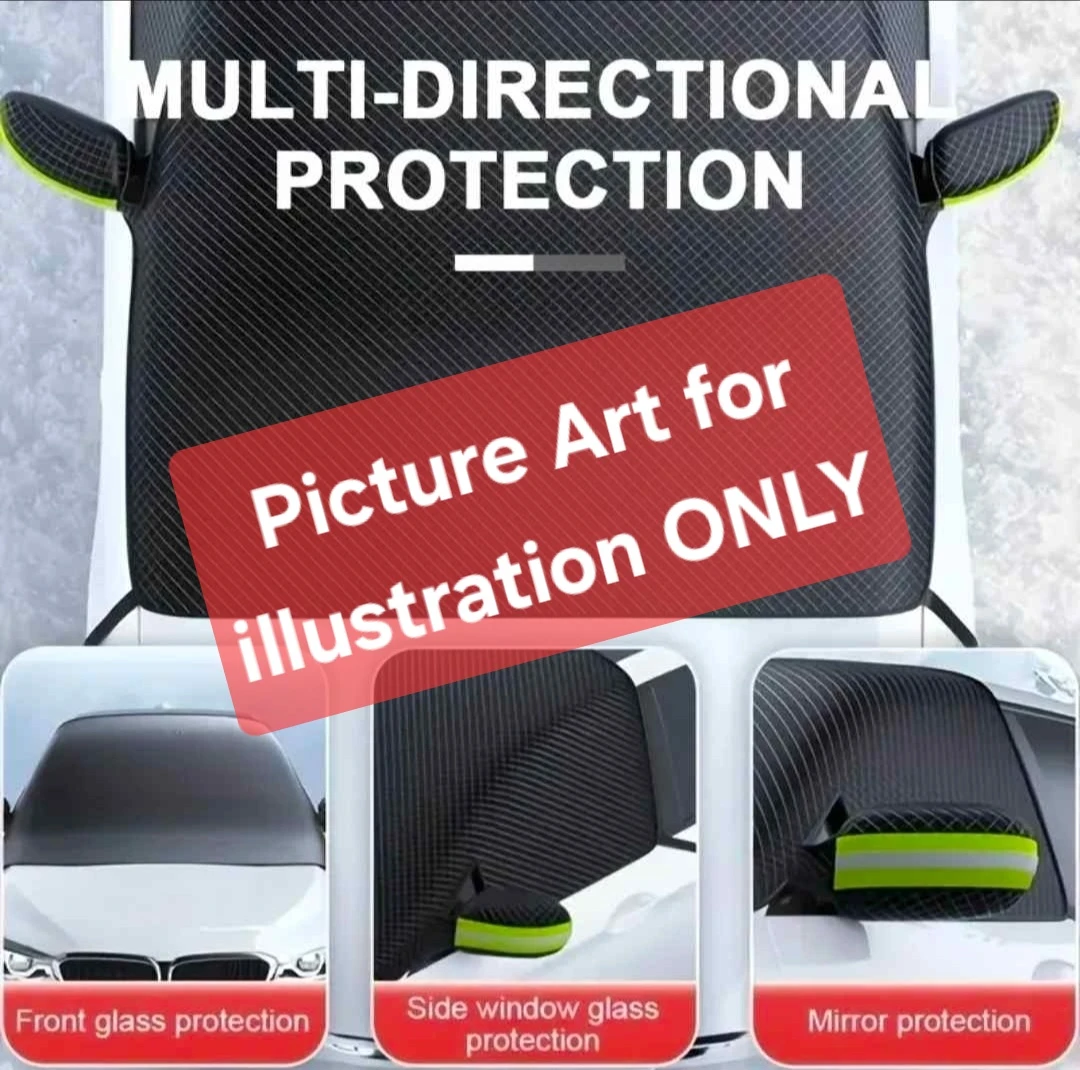 UPGRADED Car Windshield Snow Cover, Covers Side Windows - photo 4