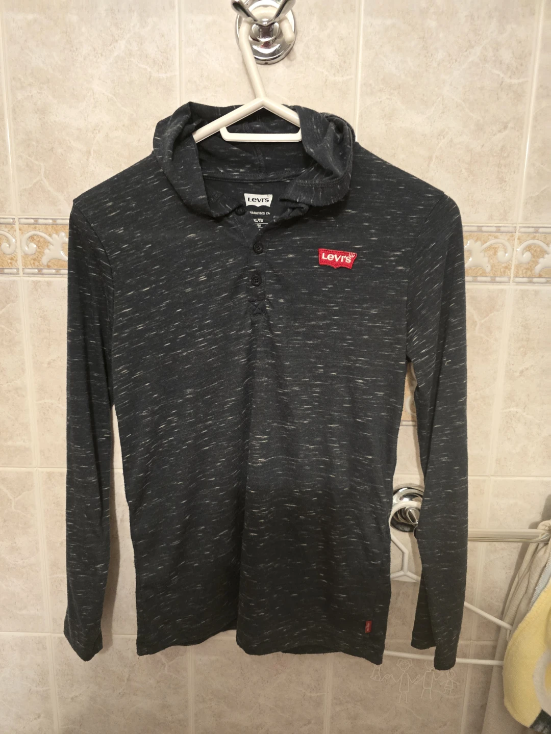 Levi's Boys' Long Sleeve Hoodie T-Shirt XL/TG