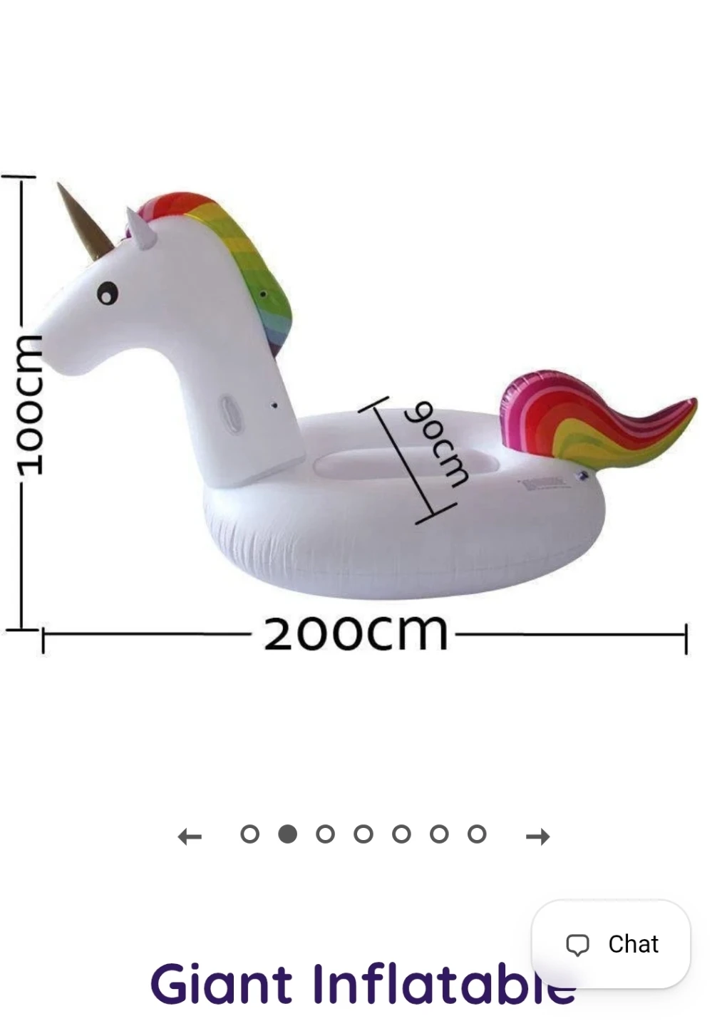 Unicorn Inflatable Water Floating (new) - photo 4