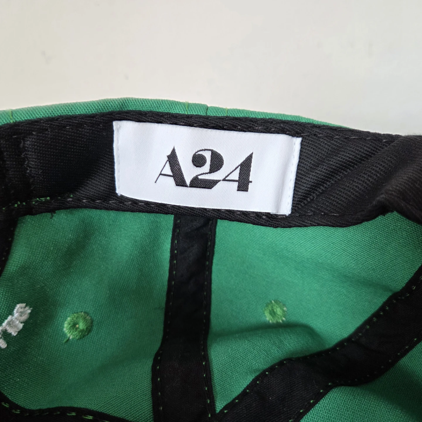 A24 Kelly Green Logo Hat - photo 3