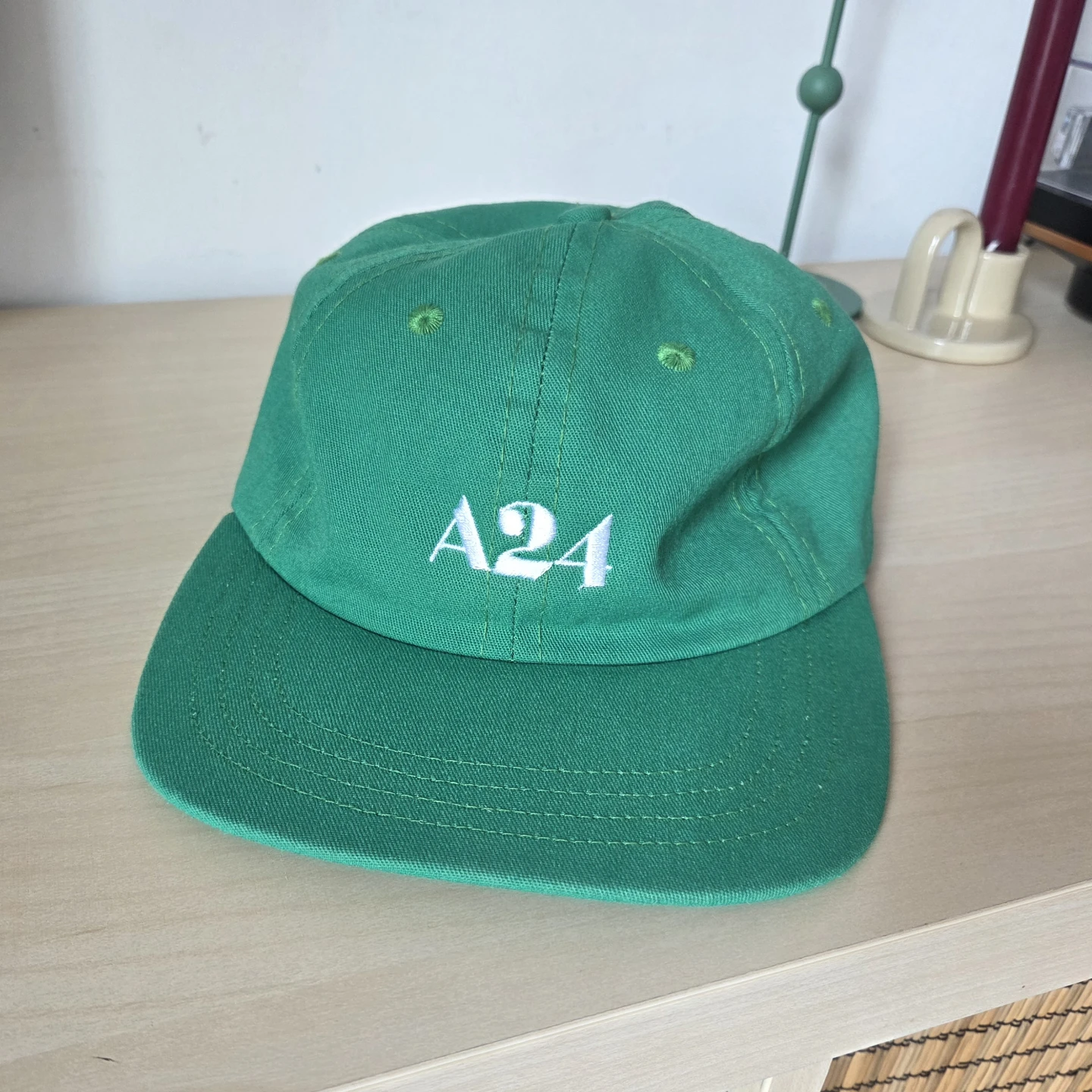A24 Kelly Green Logo Hat - photo 5