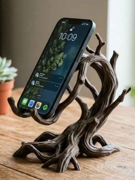 Tree-shaped Phone Stand