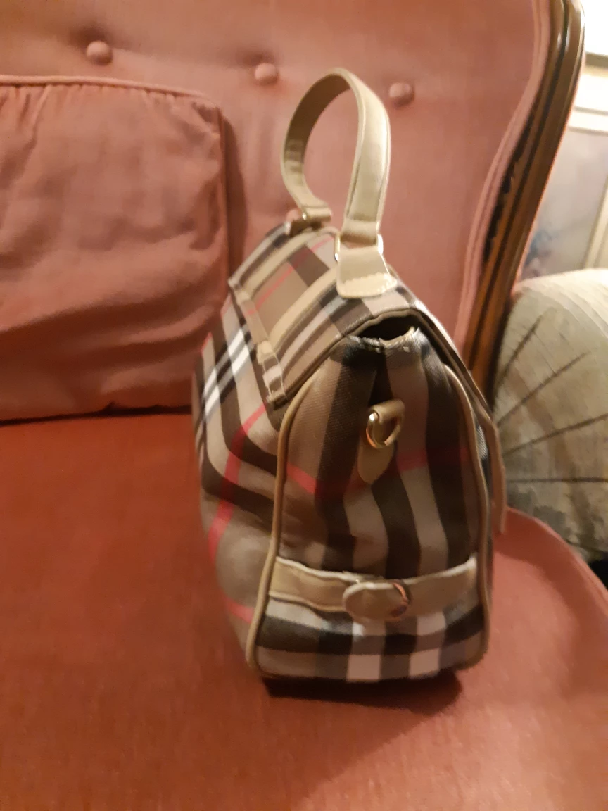 Plaid Satchel Handbag - photo 2