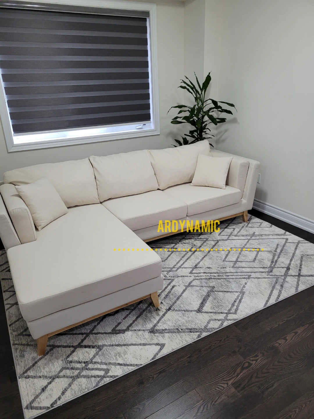AR DYNAMIC Sectional Sofa - Cream Colour - photo 3