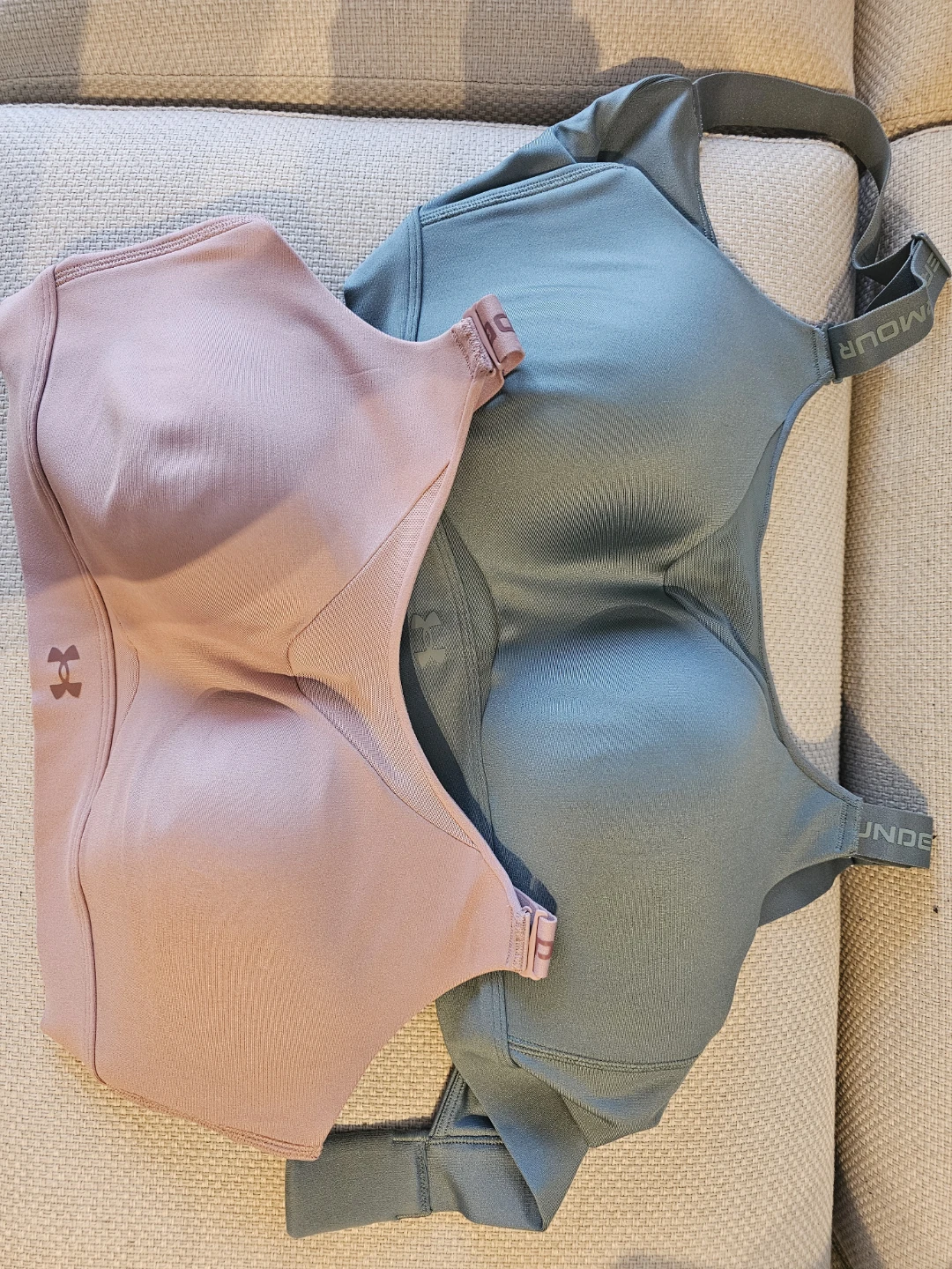 Under Armour Sports Bras - Size L D-DD/G (2 Pack)