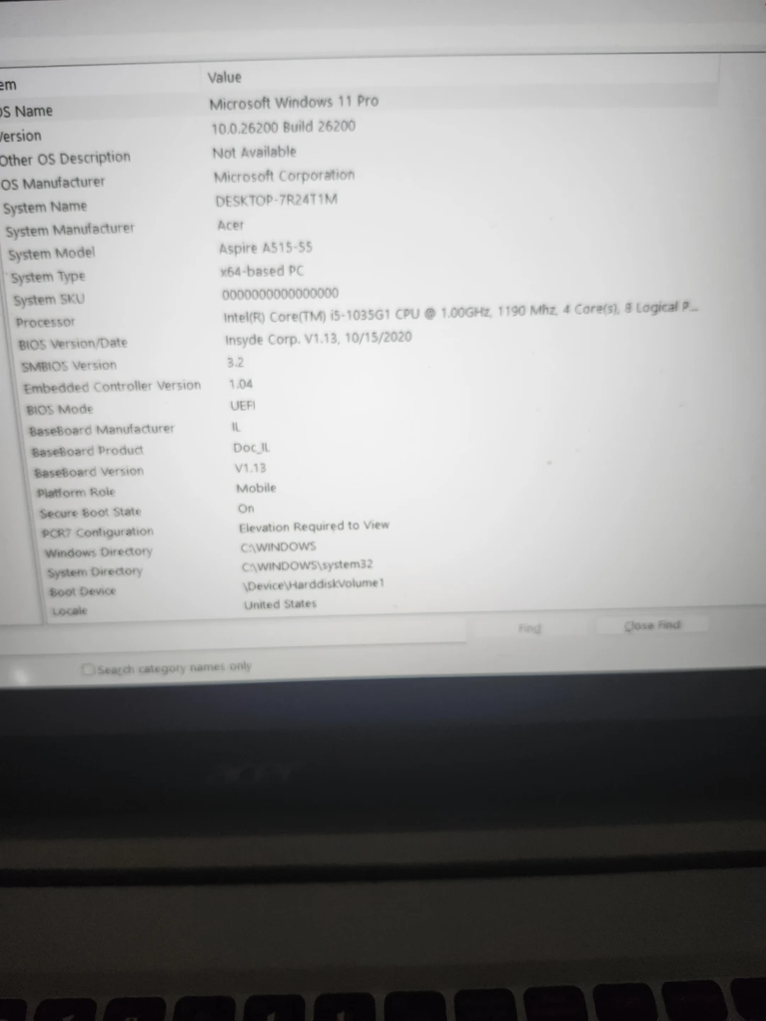 Acer Aspire A515-55 Laptop - photo 2