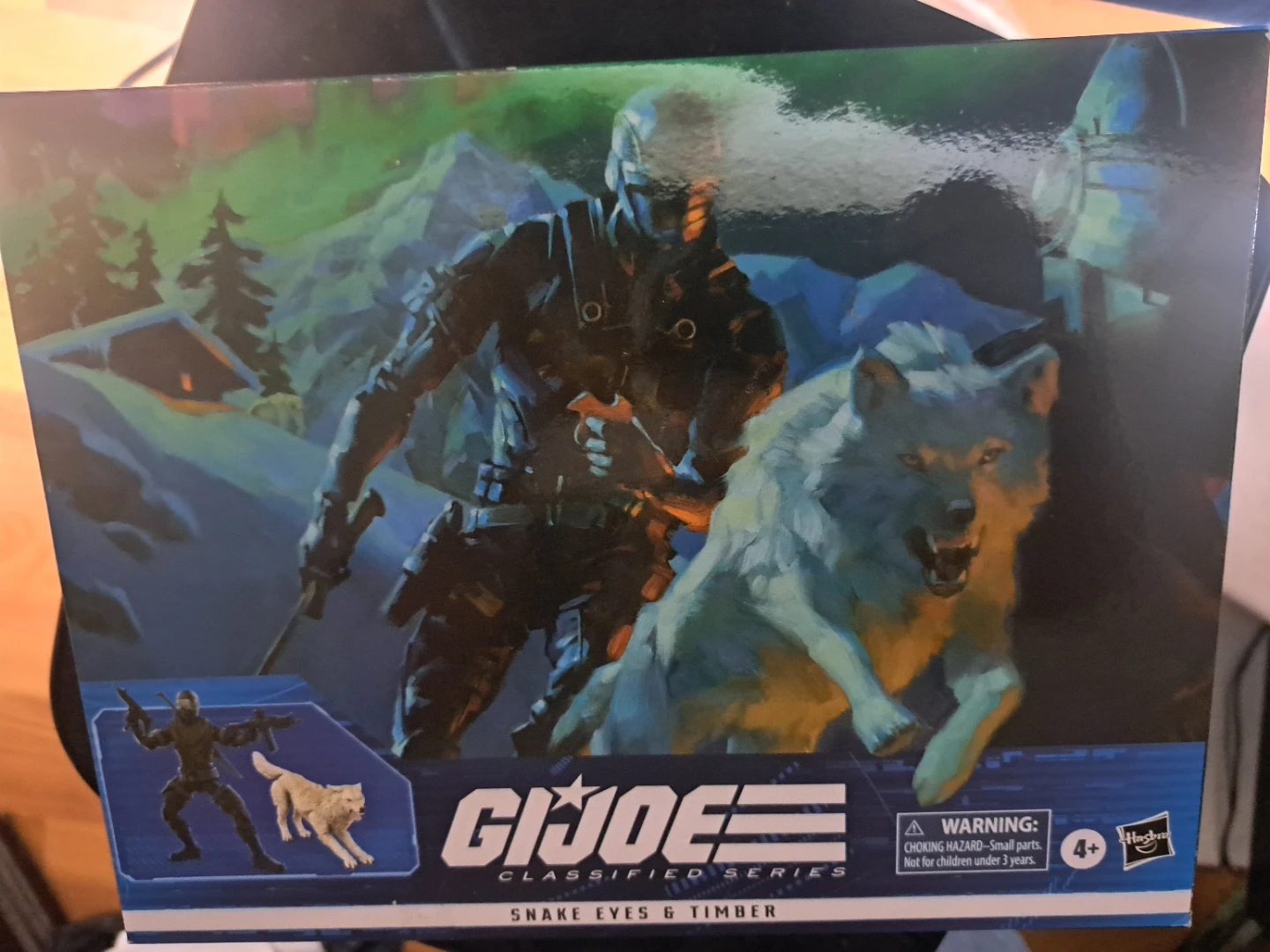 G.I. JOE Classified Series Snake Eyes & Timber Action Figure