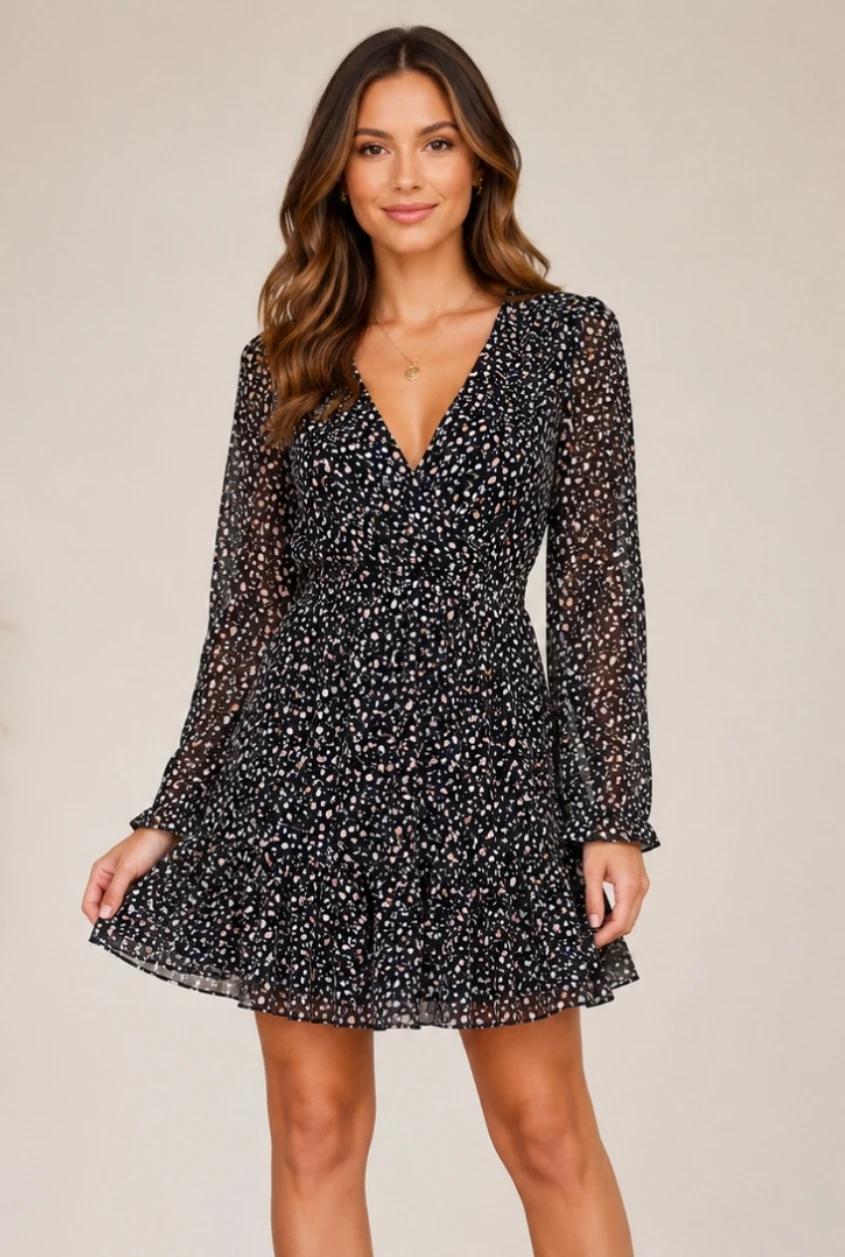 Brand New Streetwear Society Floral Mini Dress
