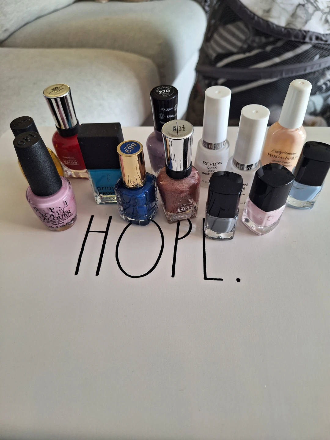 OPI, Revlon, Sally Hansen Nail Polish Collection Declutter