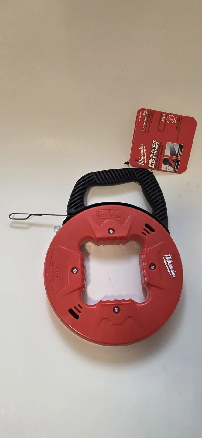 Milwaukee 25' x 1/8" Steel Fish Tape - photo 2